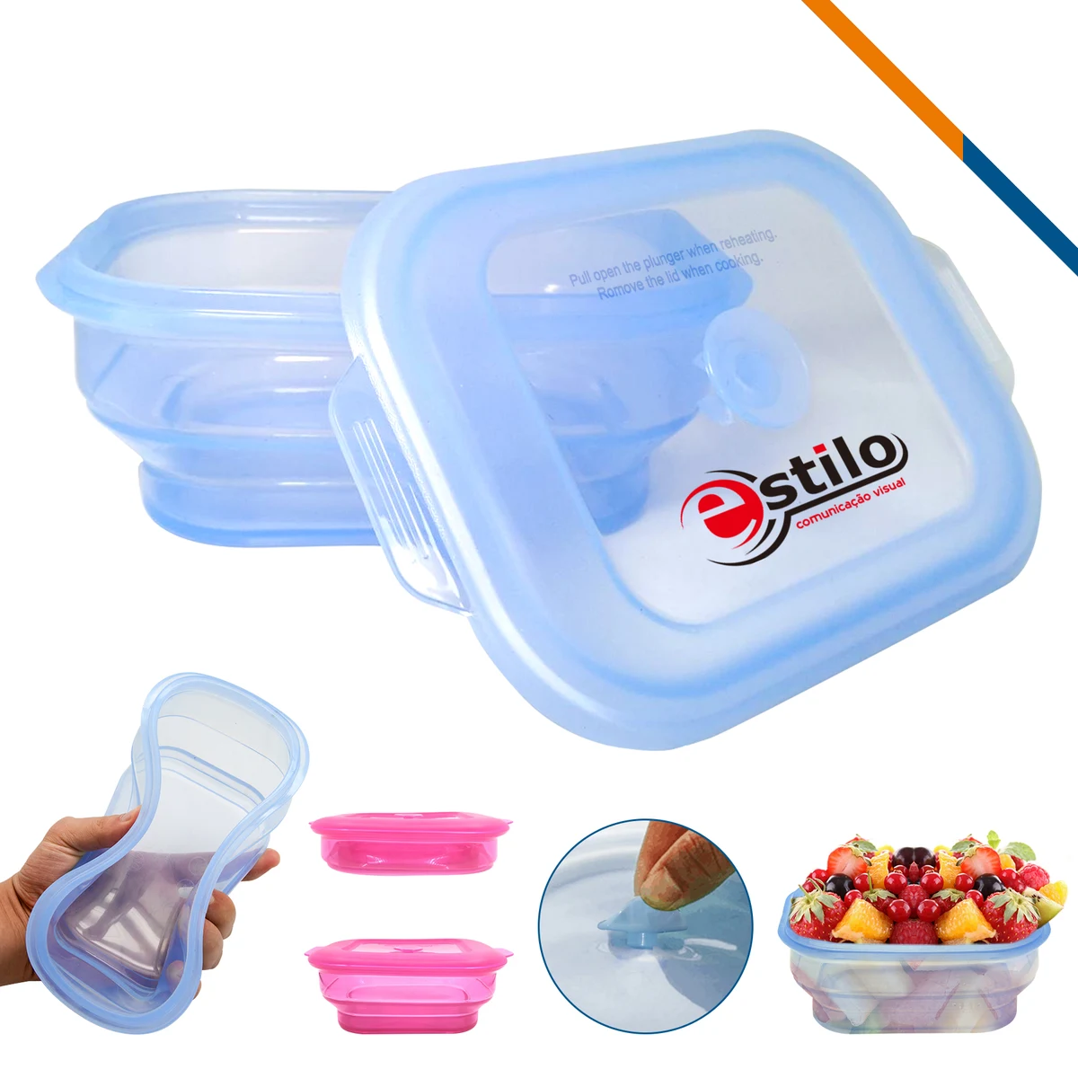Silly Collapsible Lunch Box 1