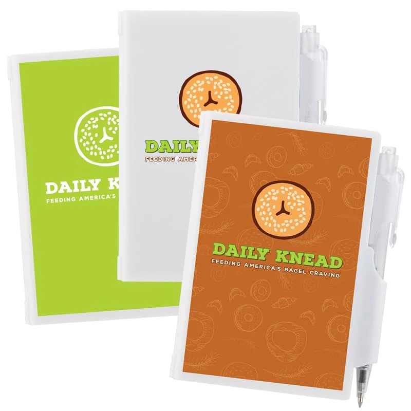 Plastic Note Pad (Digital Full Color) w/ Pen 1