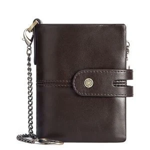 Anti Theft Genuine Leather Mens Wallet 1