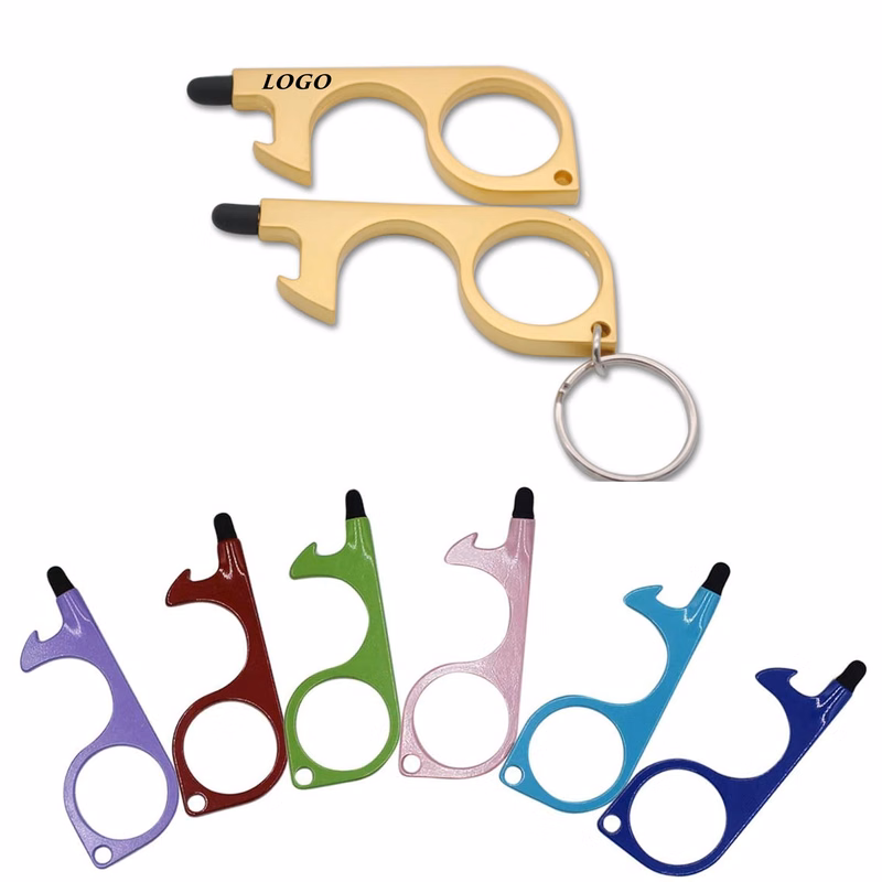 Anti Touch Door Opener Keychain MOQ 100PCS