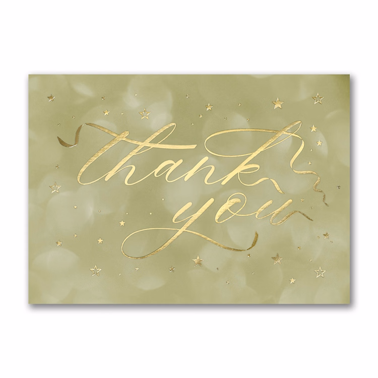 Stellar Thank You Card