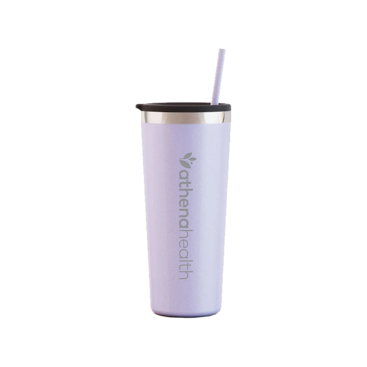 22 Oz. Maars Glitter Lilac Roadie Tumbler w/Straw 1
