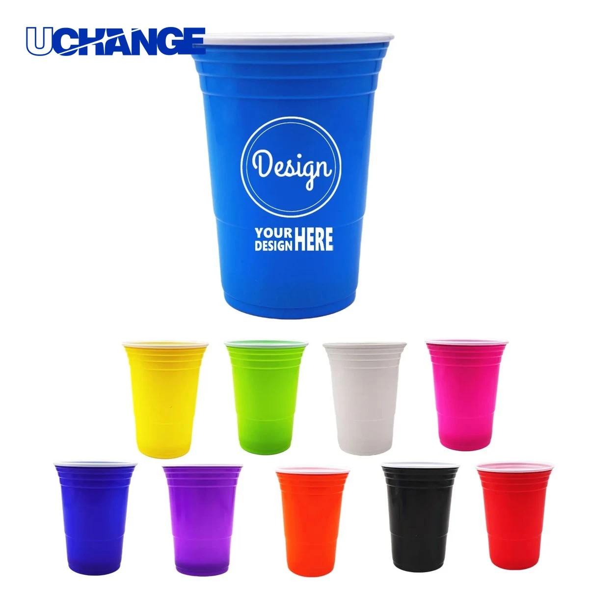 Plastic Party Solo Cup Disposable Container (16 Oz.) 1