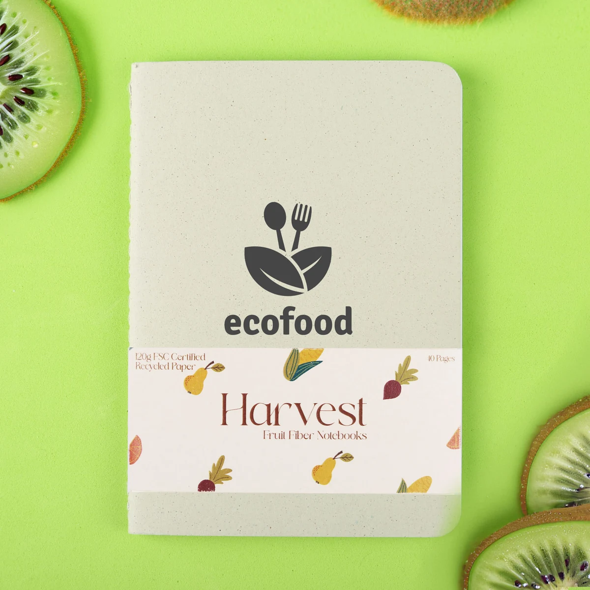 Harvest Fruit Fiber™ Pocket Notebook 1