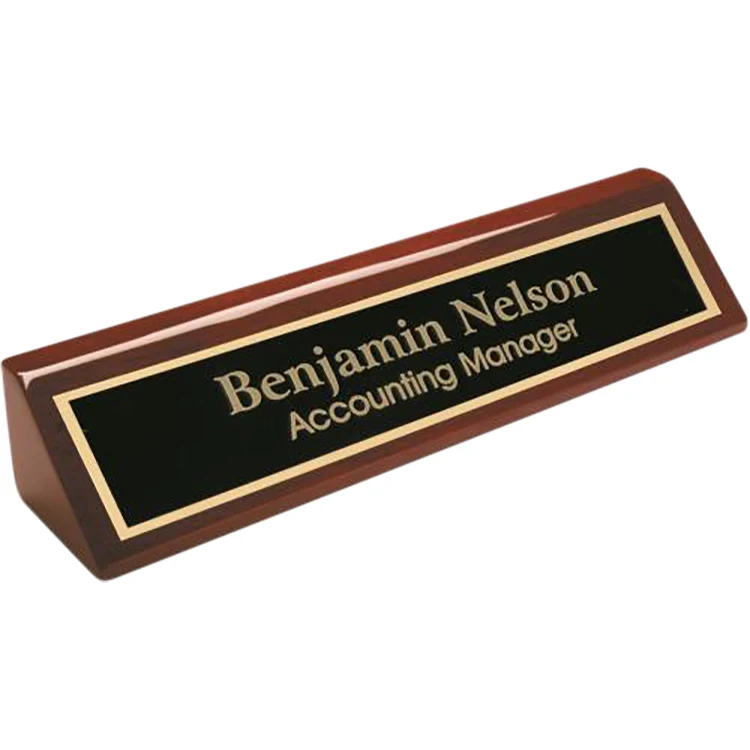Roma Desk Name Wedge 1
