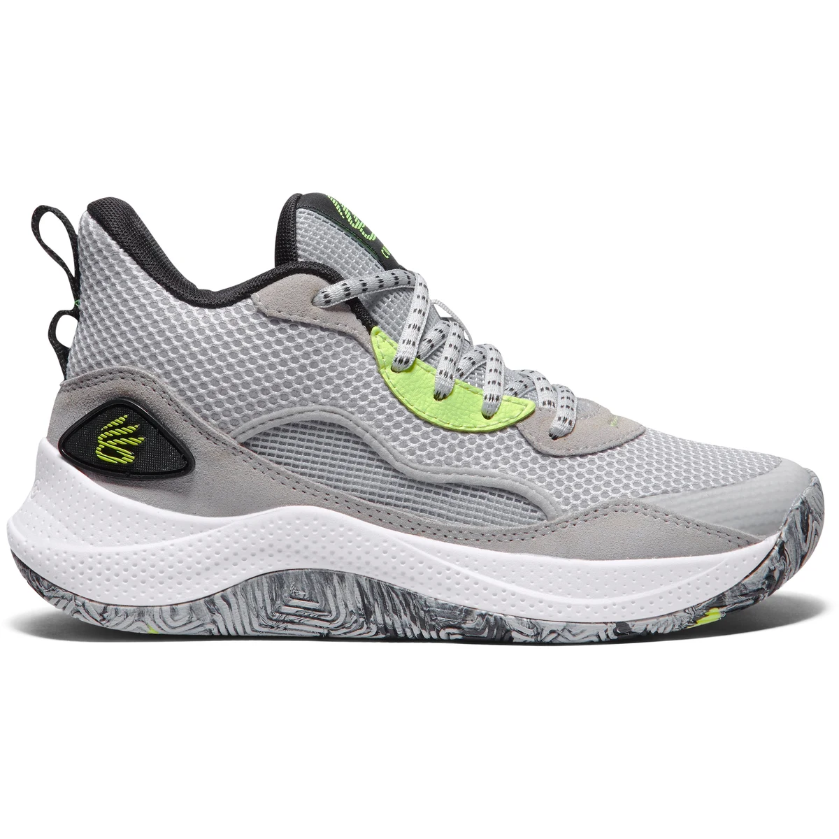 Curry 3Z 24 Suede Grade School Basketball Shoes 1