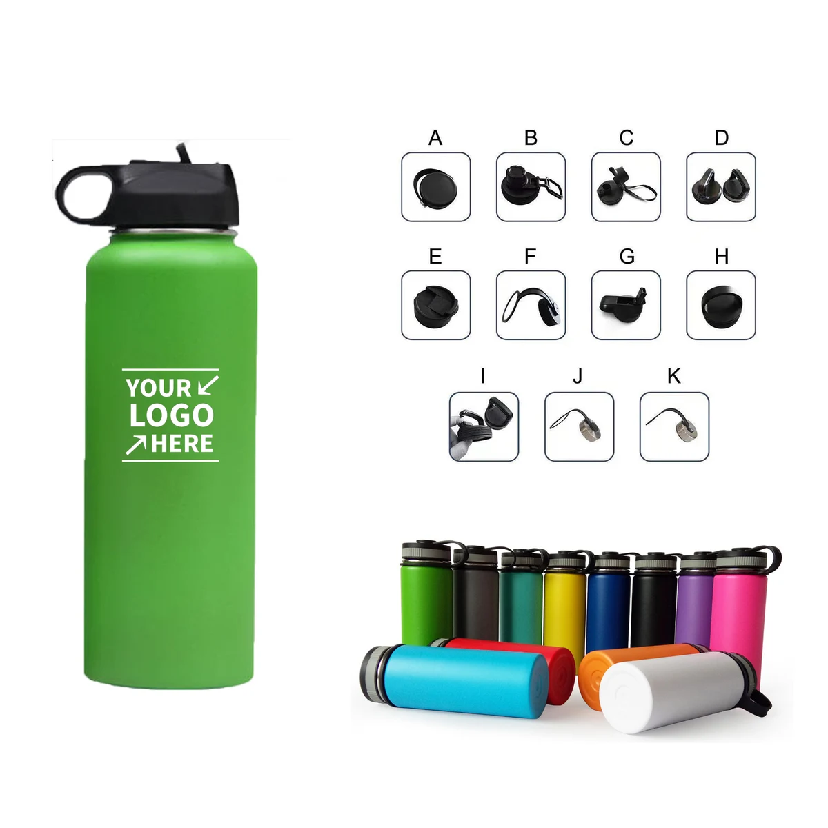 18 Oz Stainless Steel Insulated bottle 1