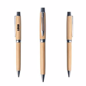Advertising Bamboo Twist Writing Pen
