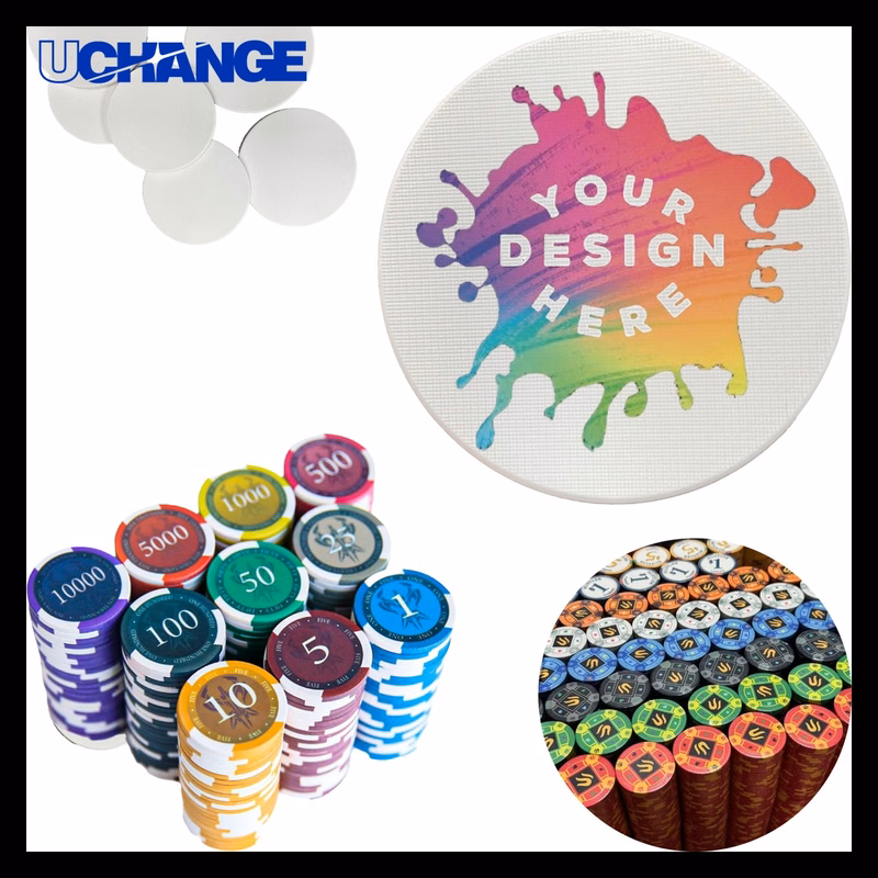 Personalized Gaming Tokens Set for Events