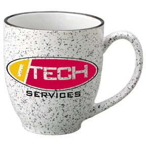 15 oz. White Santa Fe Bistro Mug 1
