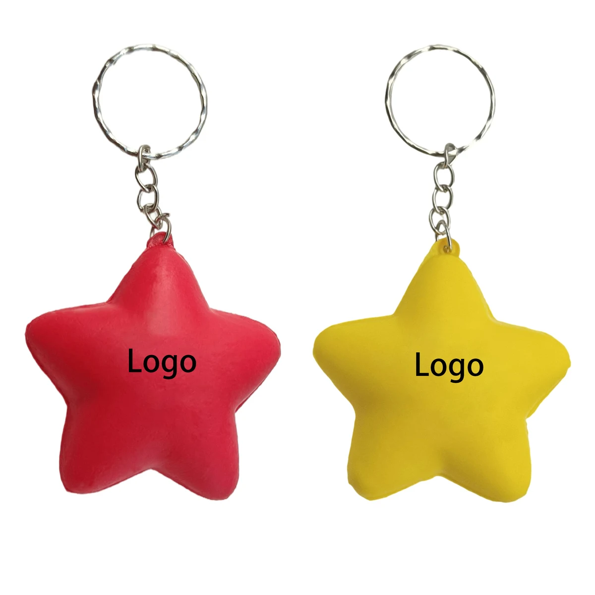 2 in 1 Star Shape Keychain and Stress Reliever 1