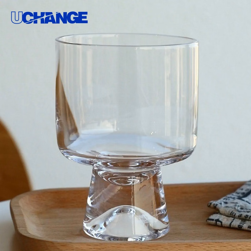 Crystal Style Goblet for Table Settings & Decorative Drinkware