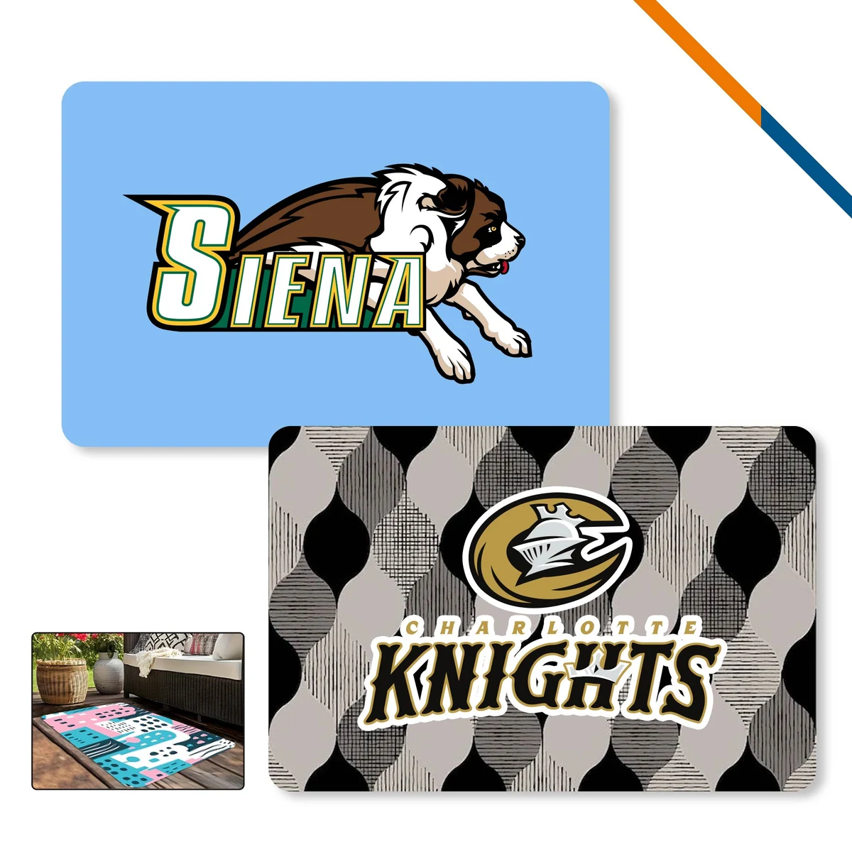 ToneStep HD Logo Indoor Flannel Floor Mat 2' X 3' 1