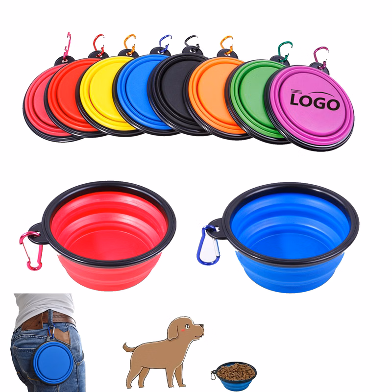 Collapsible Dog Bowls Pet Bowl For OutdoorMOQ50