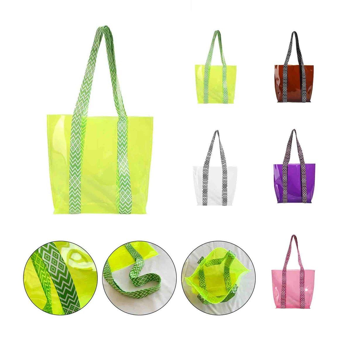 Large Capacity Transparent Tote Bag 1