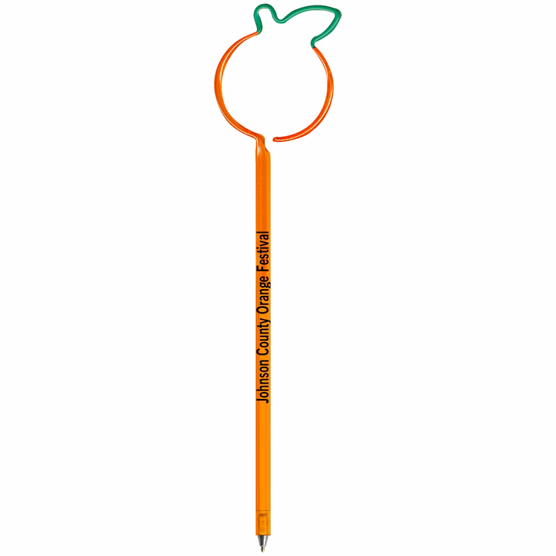 Orange Inkbend Standard, Bent Pen