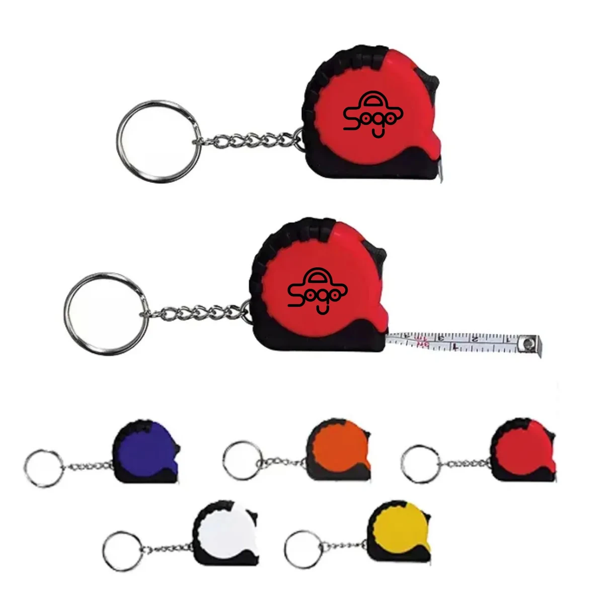 1M/ 3ft Mini Keychain Tape Measure 1
