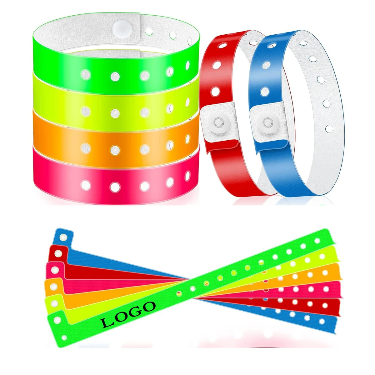 Plastic Event Colored Wristband 1
