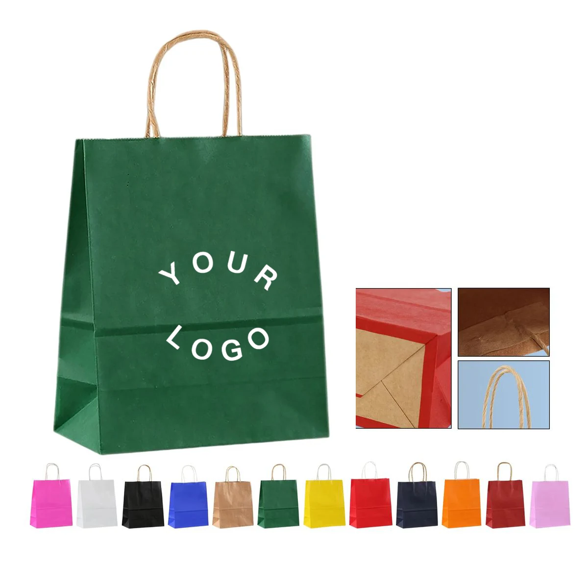 Double Cup Kraft Paper Tote for Coffee Shops 1