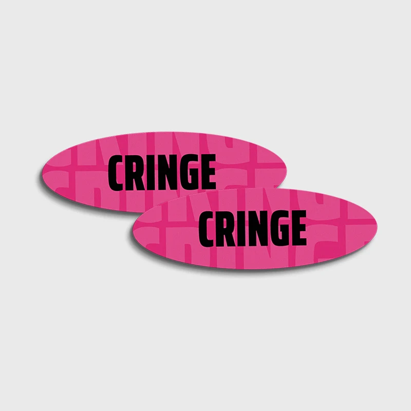 Oval Stickers 6x2 1