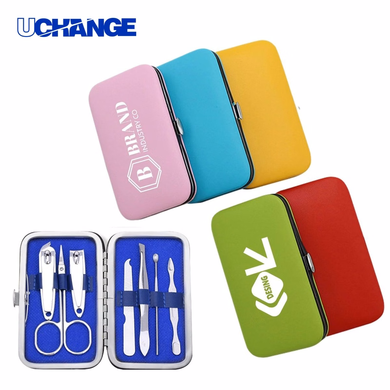 Stainless Steel 7 in 1 Set Manicure Makeup Tool