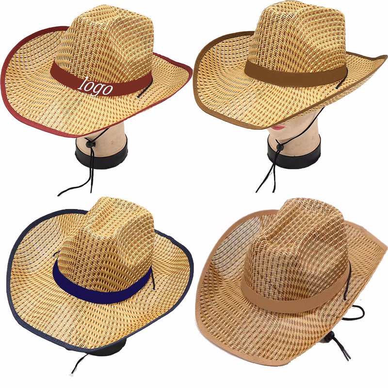 Unisex Cowboy Straw Hat