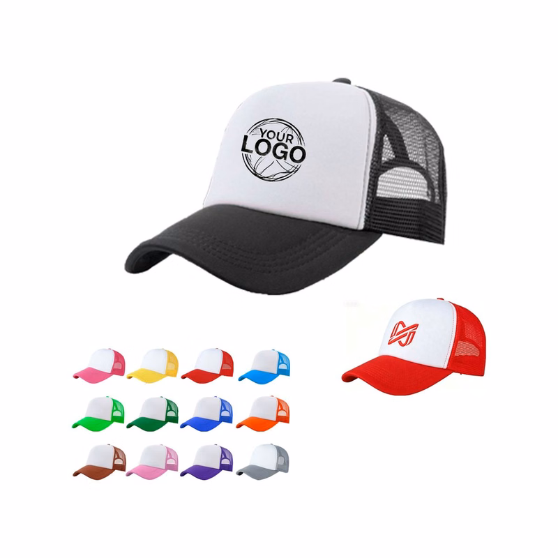 Adjustable Trucker Hat Mesh Back