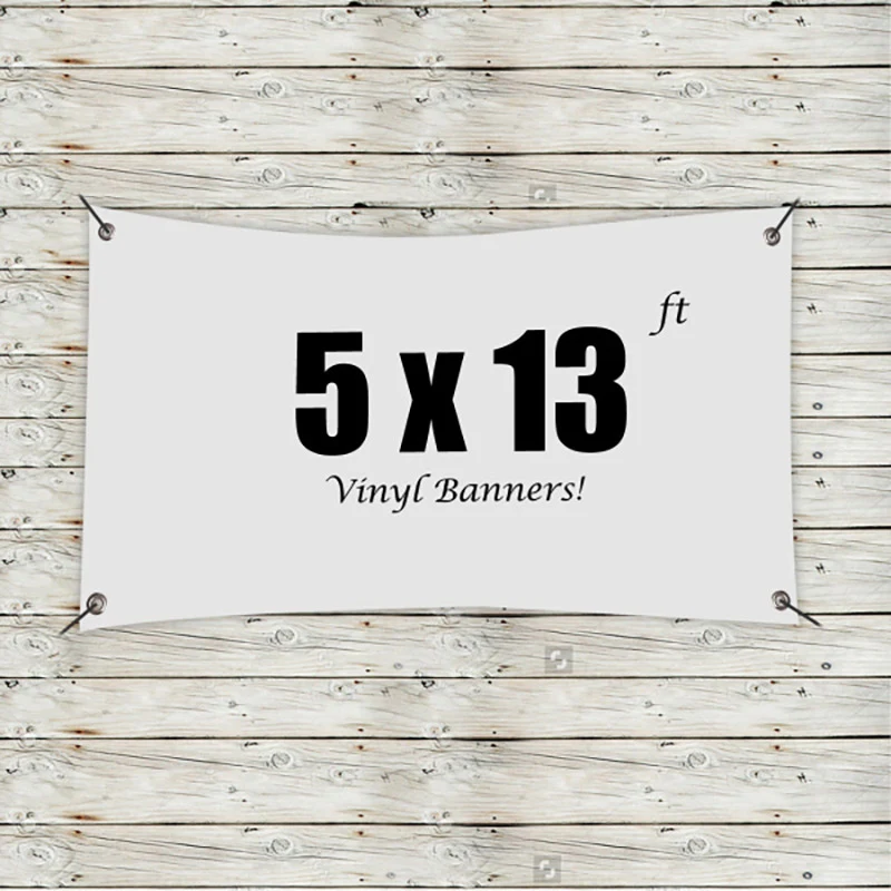 Custom 5' x 13' Vinyl Banners 1