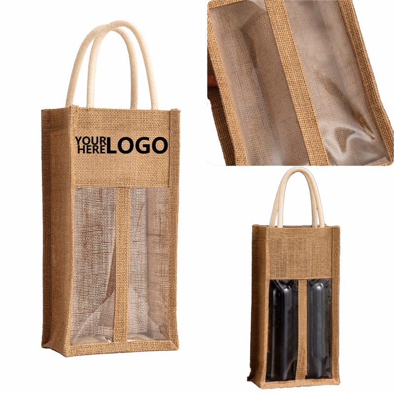 Double-Bottle Wine Tote Bag