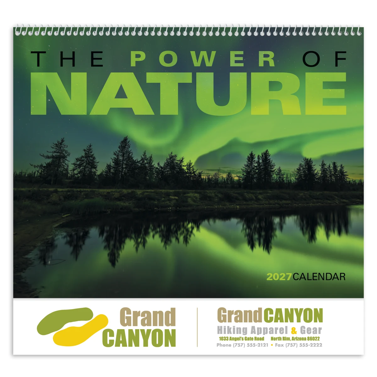 Good Value™ The Power of Nature - Spiral Calendar 1