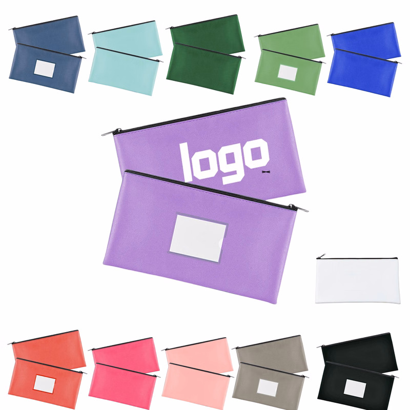 Card Slots PU Leather Storage Pouch