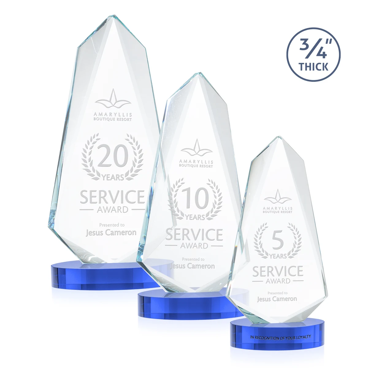 Sheridan Award on Alberton Base - Sky Blue 1