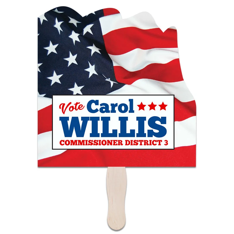 Flag Hand Fans 1