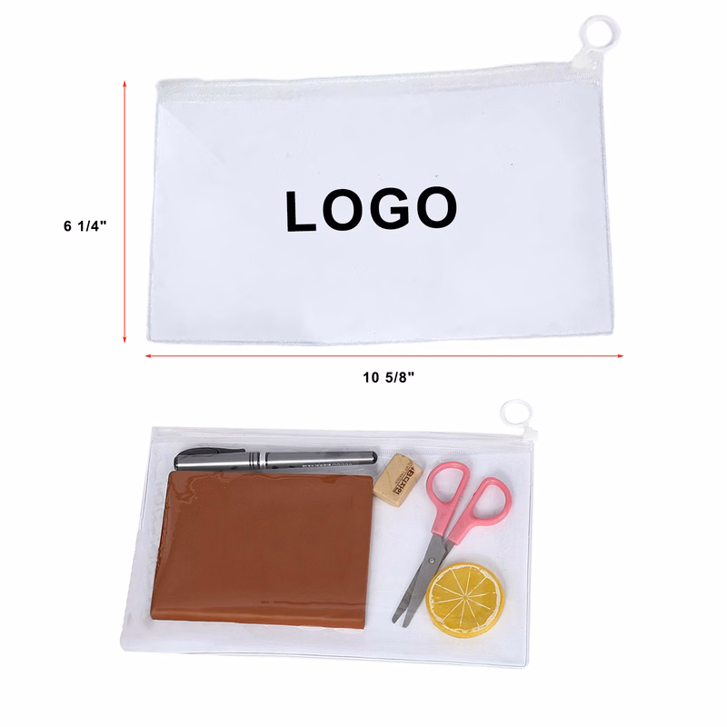 Transparent Zipper Storage Bag