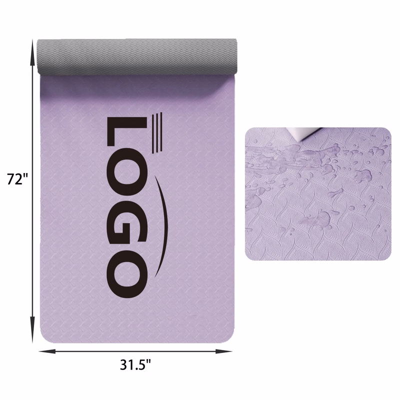 MOQ 30 PCS 6MM TPE Yoga Mat