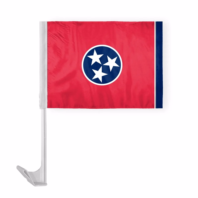 12"x16" & 10.5''x15'' Tennessee Car Flags
