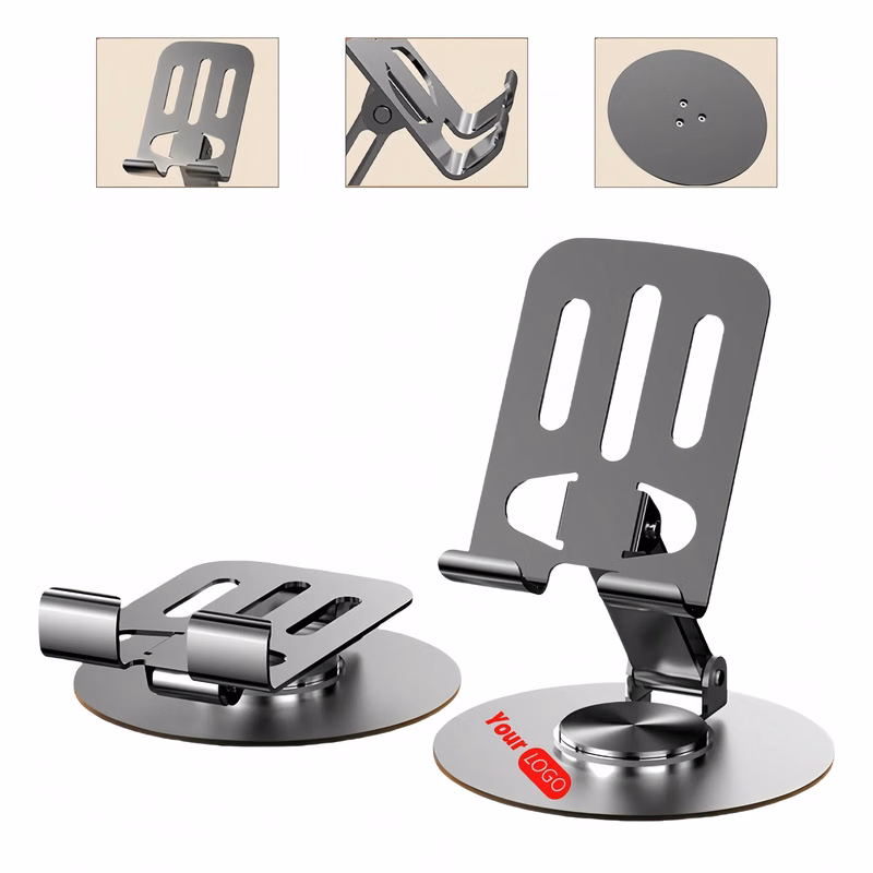 Phone Stand With 360 Rotation Non Slip Base