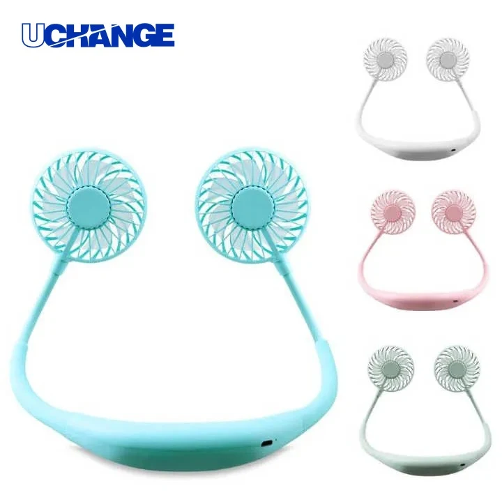 Hands-Free Portable Neck Sports Fan Wearable Cooler for Workouts & Commutes 1