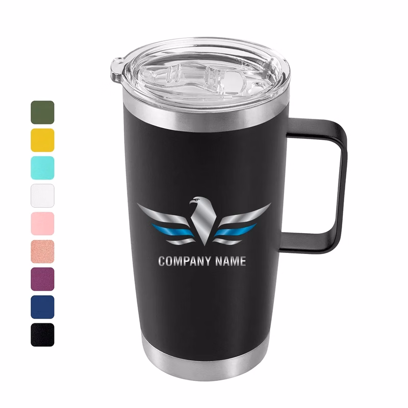 Insulated Coffee Mug with Handle Stainless Steel