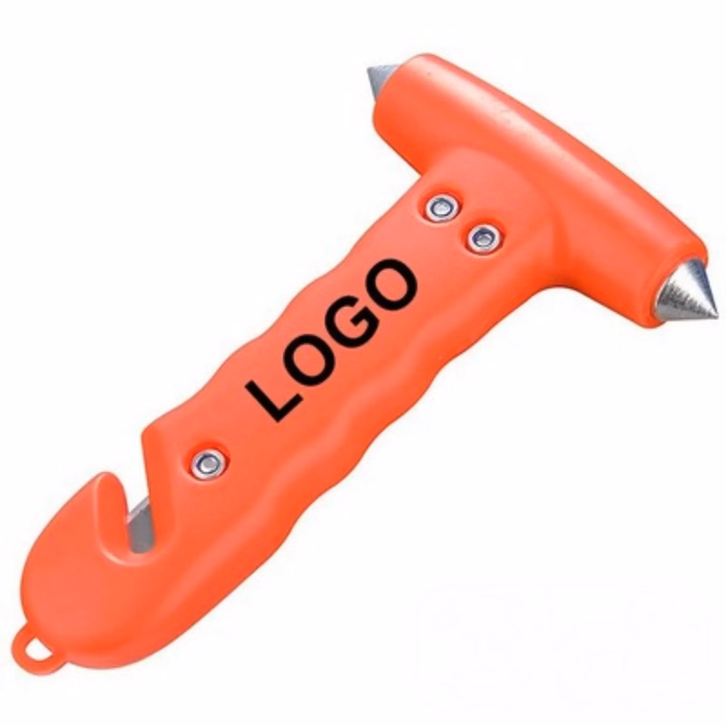 Multi-functional safety hammer for emergency lifesaving