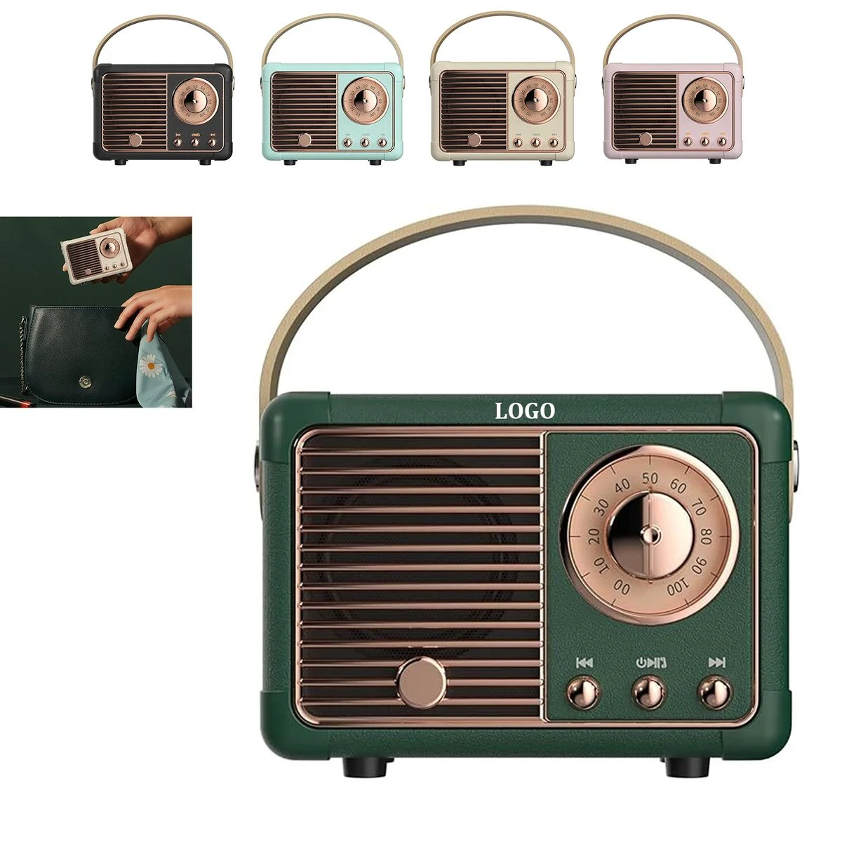 Retro Radio Bluetooth Speaker 1