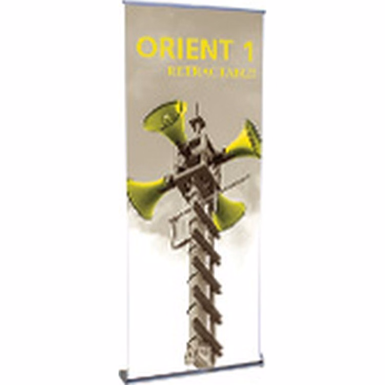 Orient 800 Silver Retractable Banner Stand