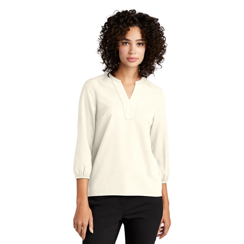 Women's 3/4 Sleeve Crepe Blouse 1