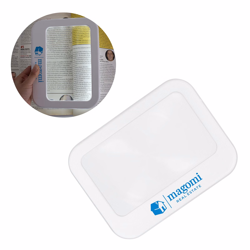 Best Buddy Tools ® 3X Full-Page LED Lighted Magnifier