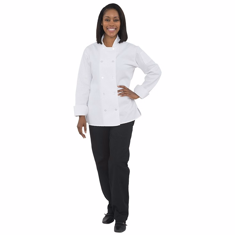Women's Chef Coat - White S-3XL