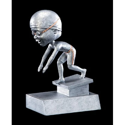 Swimming - Male Bobblehead Figurine 1