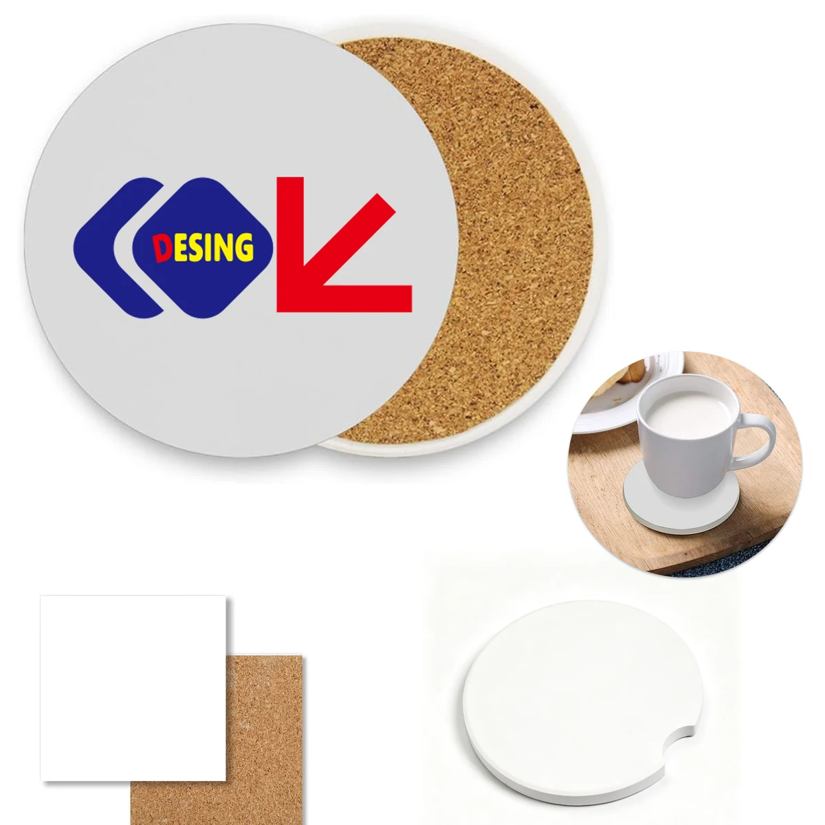Ceramic Coasters 1