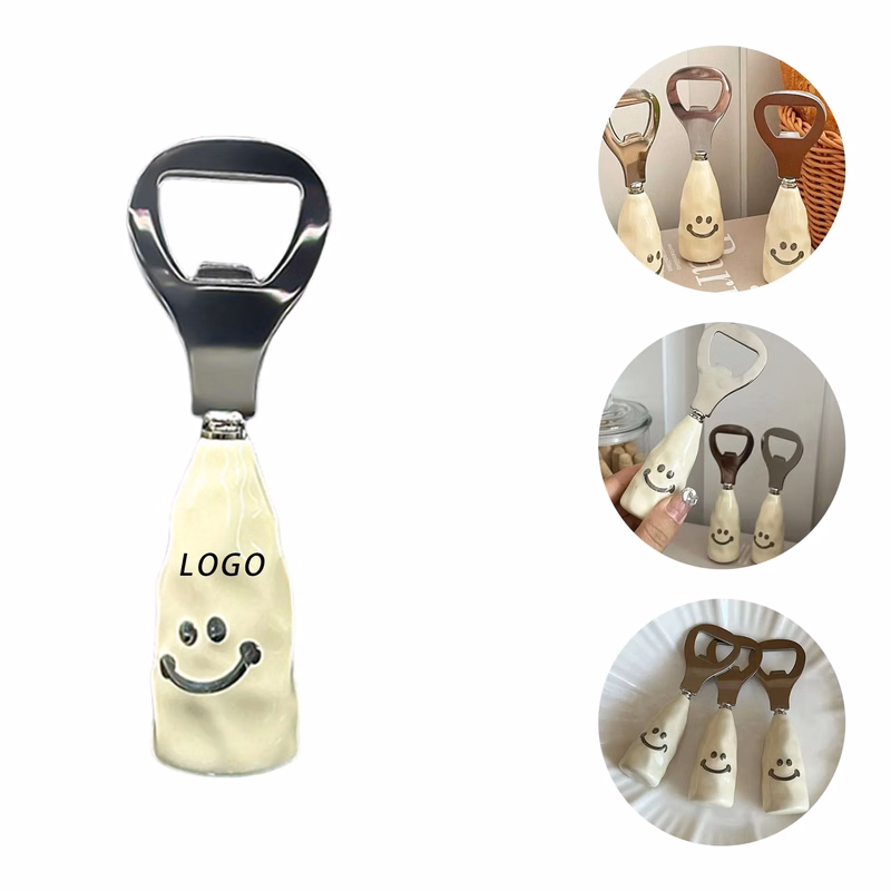 Wooden Handle Beer Bottle Opener With Logo For Party