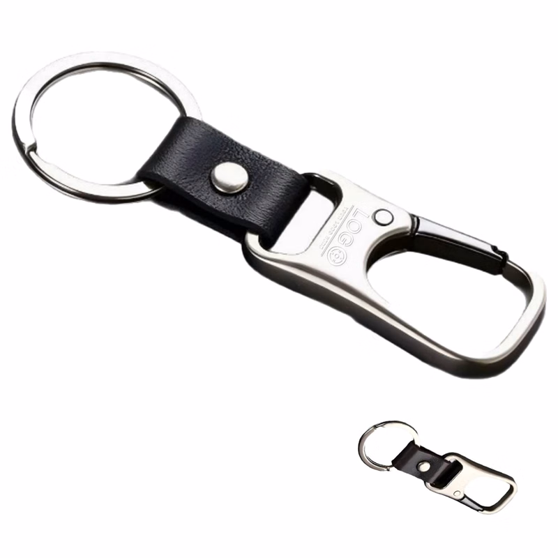 PU Leather Keychain Carabiner