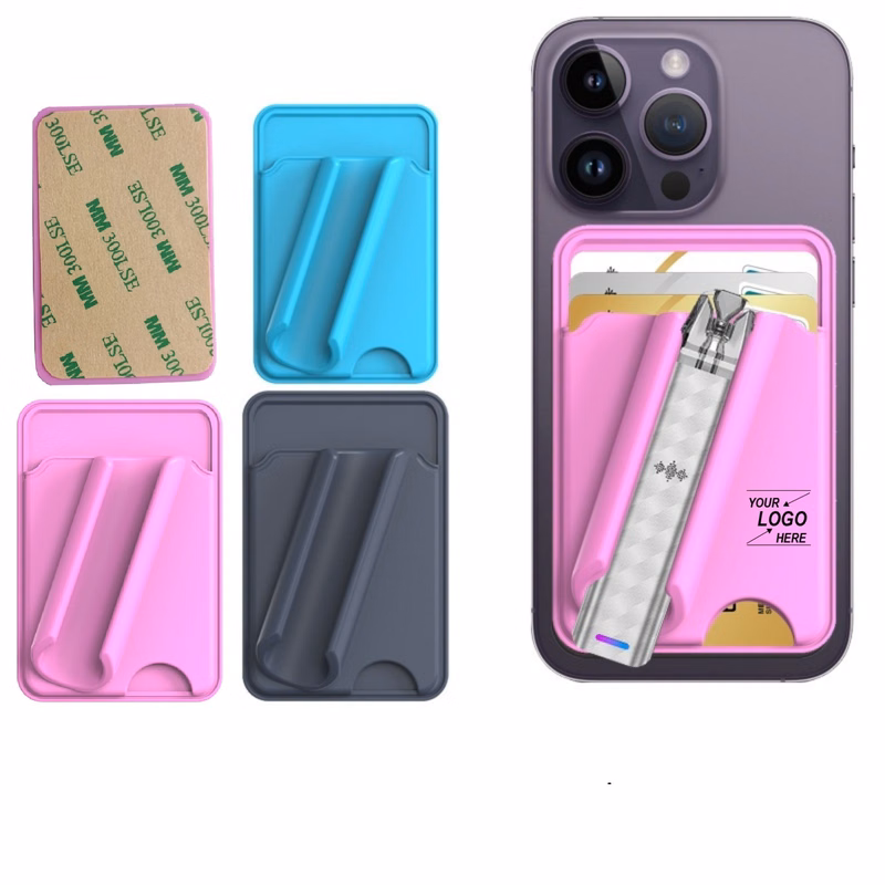 Phone Wallet with Card and Lipstick Slots
